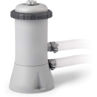 Intex 28638 Krystal Clear Cartridge Filter Pump - Pool Kartuschenfilteranlage, 2.7m³/h