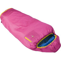 Grüezi-Bag 05756 Mitwachsender Mumienschlafsack für Kinder | Ultraleicht, Atmungsaktiv, Pflegeleicht | (Rosa, M)