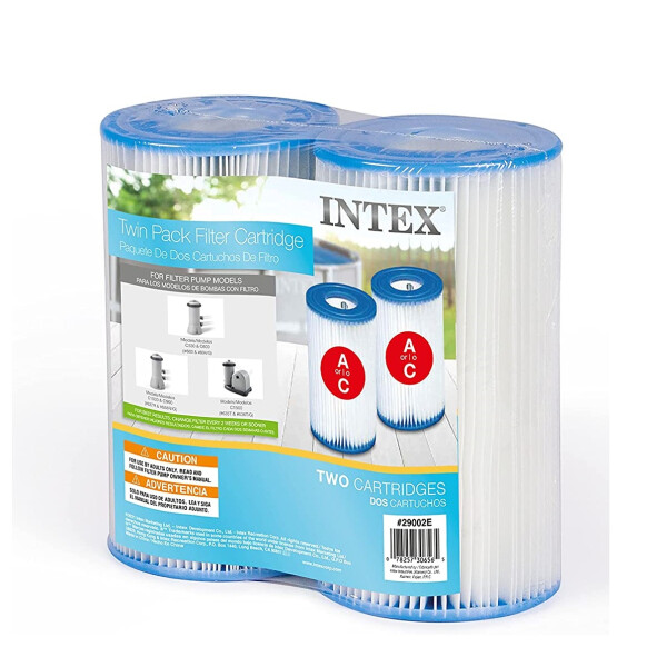 Filterkartusche für Pools von Intex, Typ A, Doppelpack