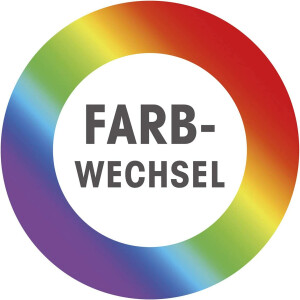 EASYmaxx | LED-Deckenleuchte mit Bluetooth-Lautsprecher | dimmbar | einfarbig oder automatischer Farbwechsel | inklusive Fernbedienung | ideal für stimmungsvolle Beleuchtung und Partys