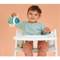 Mepal Mio – Antitropf-Trinklernbecher - deep blue – Trinklernbecher ab 6 Monate – Baby-Trinkbecher – auslaufsicher – spülmaschinengeeignet
