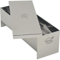 Städter 622074 62207 Pasteten und Terrinenform mit Deckel, 230 x 75 x 75 mm - 1000 ml, Edelstahl rostfrei