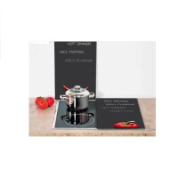 Multi - Glasschneideplatte 2er Set CHILI/Kesper/Herdabdeckplatten/Glasschneidbrett/Glasplatte/Spritzschutz
