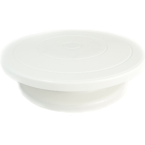 Städter 552135 Tortenplatte, Kunststoff ABS, Weiß, Ø 27, 44323 cm