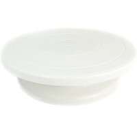 Städter 552135 Tortenplatte, Kunststoff ABS, Weiß, Ø 27, 44323 cm