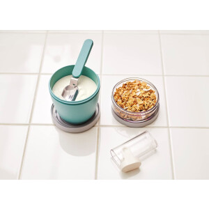 Mepal Thermo Lunchpot Ellipse Plus Faltbarer Löffel Lunchbox Essensbehälter Thermo (titanium)