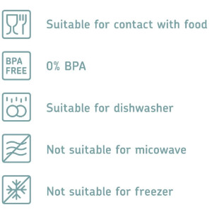 Mepal Vorratsdosen-Set Modula 3-teilig – Schwarz – Starter-Set – ideal für die Aufbewahrung von trockenen Lebensmitteln – spülmaschinenfest
