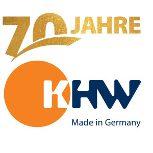 KHW Lenkschlitten Set Snow Fox anthrazit - Made in Germany inkl. 1 Stück Po-Rutscher farblich Sortiert