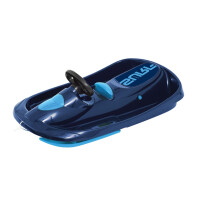 Hamax | Lenkschlitten Sno Surf | langlebige Konstruktion | ergonomisches Lenkrad | stabil und sicher | ideal für Winterfreuden | Farbe: Blau