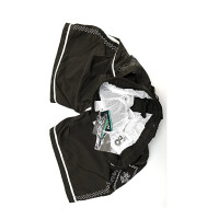 Alpin de Luxe | Badeshort Badehose LEDERHOSE, braun, Größe S