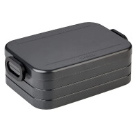 Mepal - Lunchbox Take A break midi - Brotdose mit Fächern - Geeignet fur bis zu 4 butterbrote - 900 ml - Nordic black