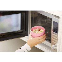 Mepal - Lunchpot Ellipse - Nordic Pink – 500 ml praktischer Müslibecher, Joghurtbecher, To go Becher – Geeignet für Tiefkühler, Mikrowelle und Spülmaschine, 700 ml