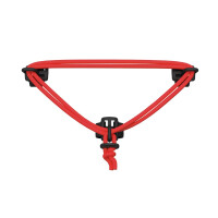 carryyygum Lenkerspannband für Fahrrad-Lenker | Mini-Gepäckträger 105cm | Gummiband, Gepäckspanner, Spanngummi, Gepäckband, Expander | schlanke Alternative zu Fahrradtasche, Fahrradkorb (rot)