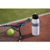 Mepal - Sportflasche Ellipse - Praktische Wasserflasche für Sport, Gym & Freizeit - Sport Trinkflasche mit weichem Ausgießer - Spülmaschinenfest & BPA-frei - 500 ml - Vivid blue