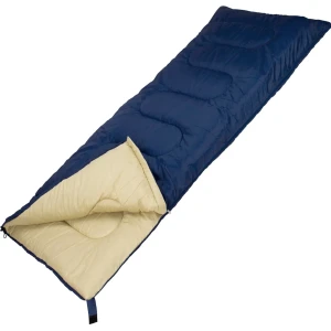 ABBEY CAMP Schlafsack Steppdeckenschlafsack Steppdecke Decke 210x85cm +4°C - 100% Polyester 350g/m² Baumwolle koppelbar Camping Outdoor Wandern
