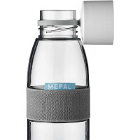 Mepal  Duo Pack Trinkflasche Ellipse Nordic Blue  500 & 700 ml Inhalt  auch für kohlensäurehaltige Getränke  bruchfestes Material - auslaufsicher - Spülmaschinengeeignet