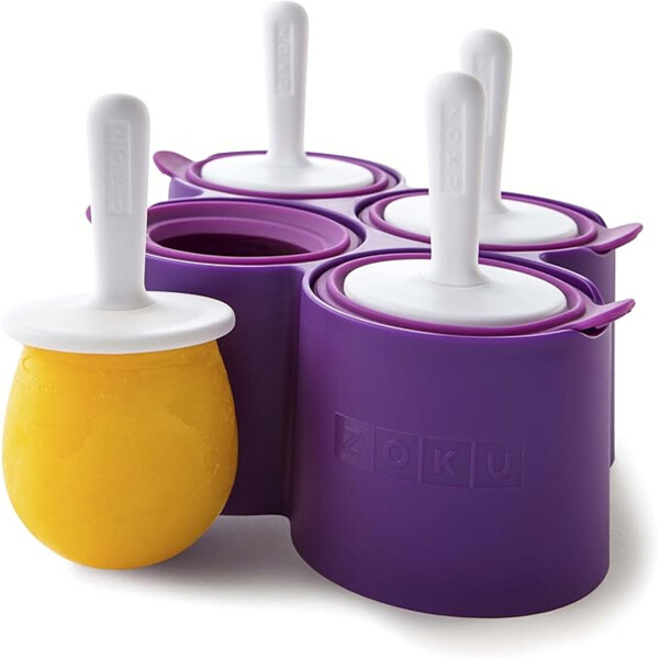 Zoku 4er Silikon-Eisform Lila, ZK116