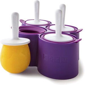 Zoku 4er Silikon-Eisform Lila, ZK116