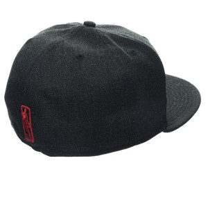 New Era Cap Heather Bold Chibul Hbkhbkotc, Black, 734, 80529568
