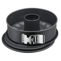 Original Kaiser La Forme Plus Springform 28 cm rund, 2 Böden, Flach- und Rohrboden, SafeClick-Verschluss, Emailleboden, beschichtet, schnittfest, auslaufsicher