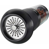 GEFU Chilischneider X-PLOSION, Chilimühle, leer, Gewürzschneider für Chili, extra scharf, schwarz