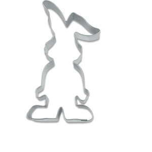 Städter - Premium Ausstechform - Hase stehend 5,5 cm - Einzigartiger Ausstecher - Perfekt für Kreative Backkreationen für Ostern