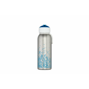 Mepal - Thermoflasche Flip-Up Campus - Isolierte Trinkflaschen für Kinder - Edelstahl Thermosflasche - 9 Stunden heiß & 12 Stunden kalt - BPA-frei - 350 ml - Blue