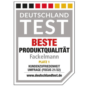 Fackelmann Pendelschäler OVALGRIFF, Universalschäler aus Edelstahl, robuster Schäler für Gemüse und Obst mit scharfer Klinge (Farbe: Silber), 19 x 1,5 x 3,5 cm, Menge: 1 Stück