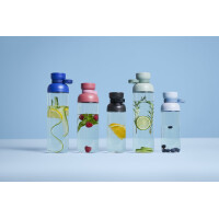 Mepal Trinkflasche Mepal Vita - Wasserflasche - Flasche für Uni, Arbeit, Fitness, Outdoor, Job - Stoßfest, Auslaufsicher - BPA-frei & Spülmaschinenfest - 900 ml - Nordic blue