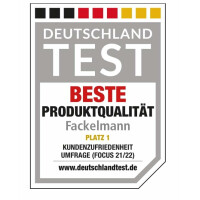 FACKELMANN | 6er Set Eierlöffel Frühstückslöffel 14 cm | Farbe: Rot | hochwertiger Kunststoff | ideal für den Frühstückstisch
