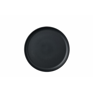 Mepal - Frühstücksteller Silueta - Spülmaschinen- und mikrowellenfest - Kunststoffteller - Essteller - Geschirr - 23 cm - Nordic black