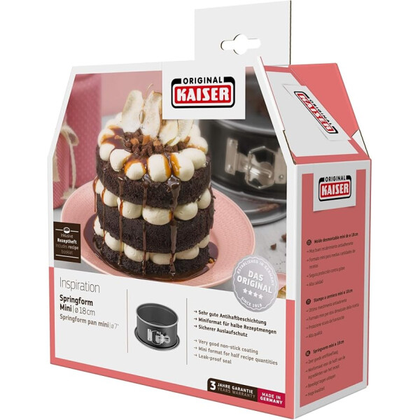 Original Kaiser Inspiration Mini Springform 18cm rund, kleine Kuchenf, 17,41 €