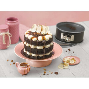 Original Kaiser Inspiration Mini Springform 18cm rund, kleine Kuchenform mit Flachboden, Backform klein beschichtet, Springform klein für 1/2 Rezeptportion