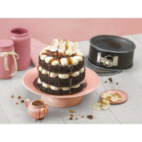 Original Kaiser Inspiration Mini Springform 18cm rund, kleine Kuchenform mit Flachboden, Backform klein beschichtet, Springform klein für 1/2 Rezeptportion