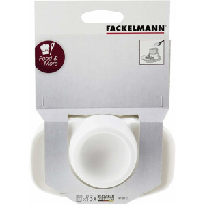 Fackelmann Eibecher, Eierbecher aus Kunststoff, Eierhalter für den Frühstückstisch, Sortiert, 3 Stück