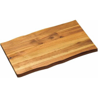 2 Stück Kesper Schneid- & Servierbrett aus Akazienholz, 45 x 27 x 2 cm, Servierplatte, FSC-zertifiziert