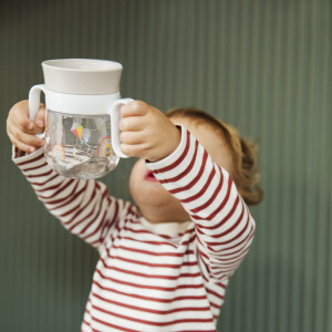 Mepal | Mio Set – 360° | Trinklernbecher ab 9 Monate | auslaufsicher | spülmaschinengeeignet & BPA frei | Little Farm