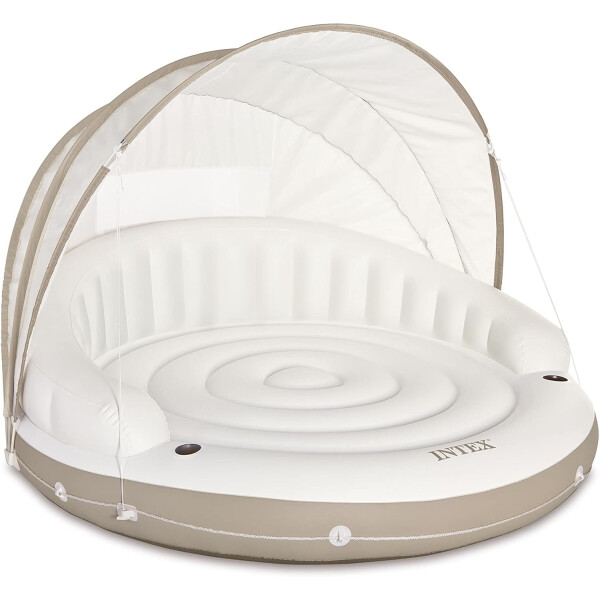 Intex Luxus-Inselbett mit Sonnendach 199x150 cm