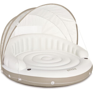 Intex Luxus-Inselbett mit Sonnendach 199x150 cm