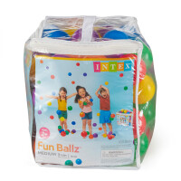 Intex 49600NP - Fun Ballz, Durchmesser 8 cm, 100 Stück, Polypack