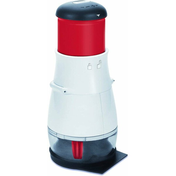 Zyliss E10402 Gemüsehacker, Einheitsgröße, Weiß, Rot