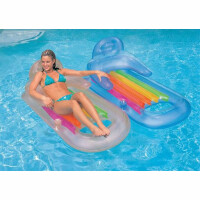 INTEX King Kool Lounge Swimming Pool Lounger with Headrest - Set of 2 (Pair) by Intex