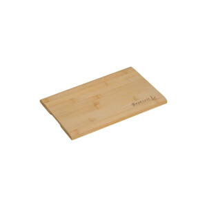 Kesper 58410 | 5er Set Brotzeitbrett 32 x 21 cm Bambus extra groß mit Einbrand Brotzeit Essbrett Schneidbrett Frühstücksbrettchen