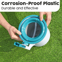 Bestway Flowclear Einhängeskimmer für Filtersysteme ab 2.006 l/h, Rechteckig