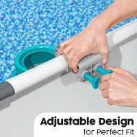 Bestway Flowclear Einhängeskimmer für Filtersysteme ab 2.006 l/h, Rechteckig