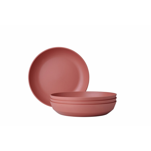 Mepal suppenteller silueta 210 mm 4 stück - vivid mauve