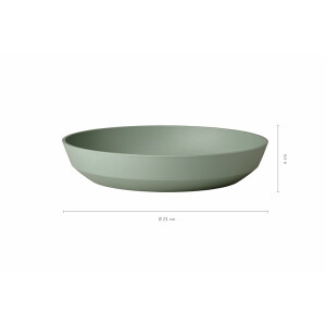 Mepal suppenteller silueta 210 mm 4 stück - vivid mauve