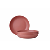 Mepal suppenteller silueta 210 mm 4 stück - vivid mauve
