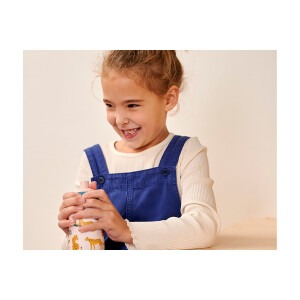Mepal - Trinkflasche Pop-up Campus - Wasserflasche - Auslaufsichere Flasche für die Schule - Wiederverwendbar - BPA-frei & Spülmaschinenfest - 400 ml - Stitch