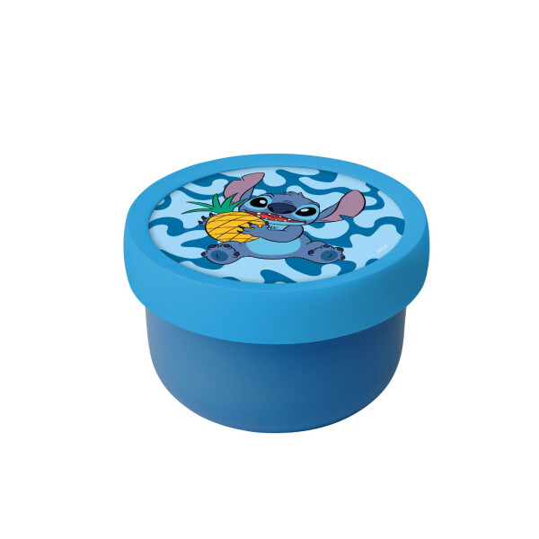 Mepal - Obstbox Campus - Snackbox für Kinder - Spülmaschinen- und mikrowellenfest - BPA-frei - 300 ml - Stitch